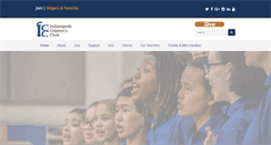 Desktop Screenshot of icchoir.org